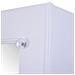 Armadio Portagioie A Specchio Con 20 Luci Led Bianco 40x37x146 Cm - Foto miniatura 3