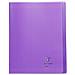 Koverbookpique Polypro Trasparente Violet 24x32cm 96p Seyes - Foto miniatura 1