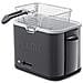 Mini Friggitrice Elettrica Compatta 620fl, 1000 W, 1 L Di Capacità, Temperatura Regolabile, Contenitore Con Rivestimento Antiaderente - Foto miniatura 2