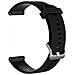 Compatibile Con Garmin Forerunner 245/245m Braccialetto In Silicone Nero - Foto miniatura 8