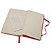 Taccuino Colour Copertina Rigida Pocket A Righe - Rosso - Foto miniatura 3