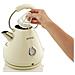 K17cli Standard, Plastica / metallo, Crema, 2200 W, Base Girevole A 360°, 1,7 L - Foto miniatura 4