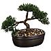 Pianta Bonsai Artificiale Con Vaso Verde - Foto miniatura 3
