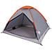 Tenda Da Campeggio A Cupola 4 Persone Grigio E Arancione - Foto miniatura 4