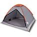 Tenda Da Campeggio A Cupola 4 Persone Grigio E Arancione - Foto miniatura 1