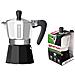 Caffettiera In Alluminio Pressofuso Black Pearl - Foto miniatura 3