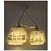 Lampada A Sospensione Per Bambini 3 Luci The Night Train Treno - Foto miniatura 3