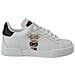 Scarpe Da Ginnastica Decorate Con Toppa Con Logo Bianco - Eu35/us4.5 - Foto miniatura 1