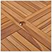 Lusso Casadino -  Tavolo Pranzo Da Giardino Ø110x110x75 Cm Legno Massello Di Teak - Foto miniatura 5