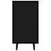 Credenza Nera 103,5x35x70 Cm In Legno Multistrato - Foto miniatura 4