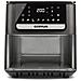 G10207 friggitrice Singolo 6,5 L Indipendente 1700 W Friggitrice ad aria calda Nero, Acciaio inox - Foto miniatura 3