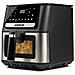 G10207 friggitrice Singolo 6,5 L Indipendente 1700 W Friggitrice ad aria calda Nero, Acciaio inox - Foto miniatura 4