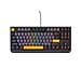 Thor 230 TKL tastiera Gaming USB + RF Wireless + Bluetooth QWERTY Nero, Grigio, Arancione - Foto miniatura 7