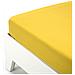 Lenzuolo Inferiore In Cotone Colore Giallo Misura Singolo - Foto miniatura 1