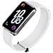 Cinturino Magnetico In Silicone Per Huawei Band 8/9/10, Compatibile Con Huawei Band 10 White - Foto miniatura 2