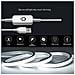 Striscia Led Neon Bianca 6500k - Dimmerabile Al Tocco, Alimentazione Usb Con Adesivo  2 Metri - Foto miniatura 4