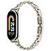 Cinturino A Bracciale In Metallo Compatibile Con Xiaomi Mi Band 8/9/10 - Elegante Cinturino In Acciaio Inossidabile Starlight - Foto miniatura 1