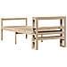 Letto per Anziani con Testiera 90x190 cm Legno Massello Pino - Foto miniatura 6