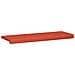 Cuscino per panchina corduroy Rosso Arancio Profondità 35 cm - Foto miniatura 5