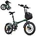 Zip Bici a pedalata assistita piegabile, freno idraulico, cambio Shimano 7 velocità, batteria 36V 10Ah, autonomia massima 120km, perfetta per spostamenti quotidiani in città, colore verde - Foto miniatura 1