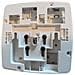 Kit di Montaggio per Dispositivo di Rete Colore Bianco - Foto miniatura 1