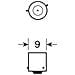 Cp. lamp. 12v. Bax 9s 6w - Foto miniatura 8