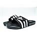 Adissage Ciabatte Unisex Adultonero (nero / Bianco / Nero) 46 Us - Foto miniatura 11