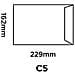 Premio Puro C5 229 X 162 Mm 120 G Recycled Peel Seal Pocket Buste (rp83455) Super White Wove - Confezione Da 50 - Foto miniatura 2