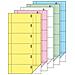 Formularbuch ""bonbuch"", 105 X 200 Mm, Farbig Sortiert 360 Abrisse, Mit Blaupapier, 2 X 60 Blatt, Farbig Sortiert - 5 Stck (bo082)  - Foto miniatura 3