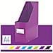 File Leitz Magazine A4 Fare Clic E Conservare Gamma 60.470.062 - Viola - Foto miniatura 1