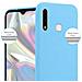 Custodia Compatibile Con Samsung Galaxy A70e In Candy Blu - Coperchio Protettivo In Silicone Tpu Flessibile - Foto miniatura 5