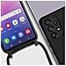 Cover Semirigida Per Samsung Galaxy A53 5g Cordino Nylon Intrecciato 80 Cm Nera - Foto miniatura 5