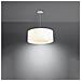 Lampadario Saturno 50 Bianco Sl. 0747 - Minimalista Lampadari Bianco 112x50x50 Cm - Foto miniatura 3