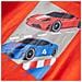 Maglietta Da Bambino Maniche Lunghe Auto Corsa Arancione Brillante 104 - Foto miniatura 4