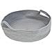 Cuccia Cotone Grigio E Bianco Ø 45 Cm Dalaman - Foto miniatura 6