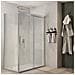 Lato Fisso Calla Lf116 Cristallo 6 Millimetri Chrome *** Misure : 67-69xh195cm Trasparente - Foto miniatura 1
