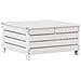 Set Salotto da Giardino 3 pz Cuscini Legno Massello Pino Bianco - Foto miniatura 8