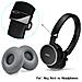Cuscinetti Auricolari Di Ricambio Per Akg N60nc - Confezione Da 2, Grigi - Foto miniatura 2