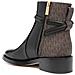 Hamilton Flat Bootie Stivaletti Pelle Di Mucca Scarpe Donna Nero Eu 39, 40f3hame6l-007 - Foto miniatura 3