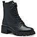 Black Casual Closed Booties Stivaletti Pelle Scarpe Donna Nero Eu 40, 1-25272-41 003 - Foto miniatura 1