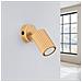 Lampada Da Parete Karbon Oro Con Interruttore Sl. 1560 - Minimalista Lampada Da Parete D'oro 16x8x8 Cm - Foto miniatura 4
