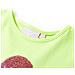 Maglietta da Bambina Giallo Neon 116 - Foto miniatura 3