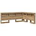 Testata contenitore rovere artigianale 140 cm Legno multistrato - Foto miniatura 1