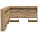 Testata contenitore rovere artigianale 140 cm Legno multistrato - Foto miniatura 6