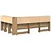 Testata contenitore rovere artigianale 140 cm Legno multistrato - Foto miniatura 7