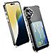 Custodia Acrilica Antiurto Con Slot Laterale Per Carte Compatibile Con Iphone 16 - Foto miniatura 1