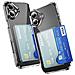 Custodia Acrilica Antiurto Con Slot Laterale Per Carte Compatibile Con Iphone 16 - Foto miniatura 5