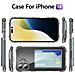 Custodia Acrilica Antiurto Con Slot Laterale Per Carte Compatibile Con Iphone 16 - Foto miniatura 7