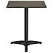 Tavolo Bistro 1 - Nero - Metallo - 60x60x73 Cm - Foto miniatura 1