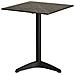 Tavolo Bistro 1 - Nero - Metallo - 60x60x73 Cm - Foto miniatura 2